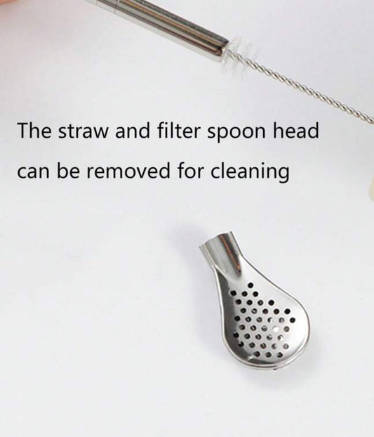Steel Drinking Tea Straw